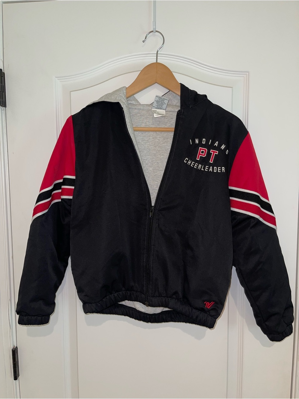 Black and Red 'PT' Cheer Jacket